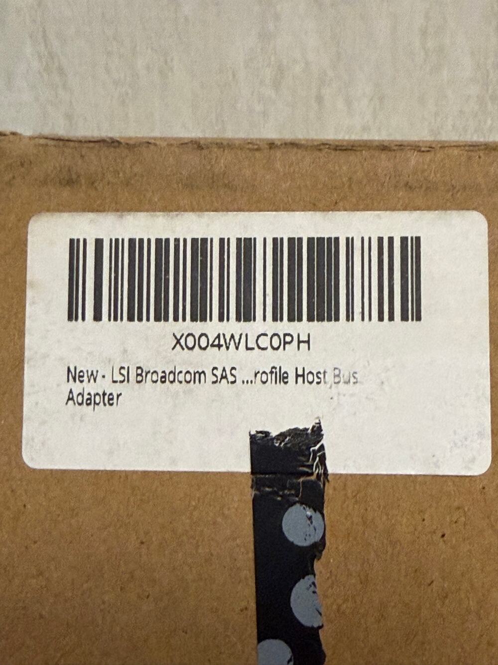 LSI/Broadcom MegaRAID SAS 9341-8i 12Gb/s 8-Port PCIe 3.0 SATA RAID Control Card